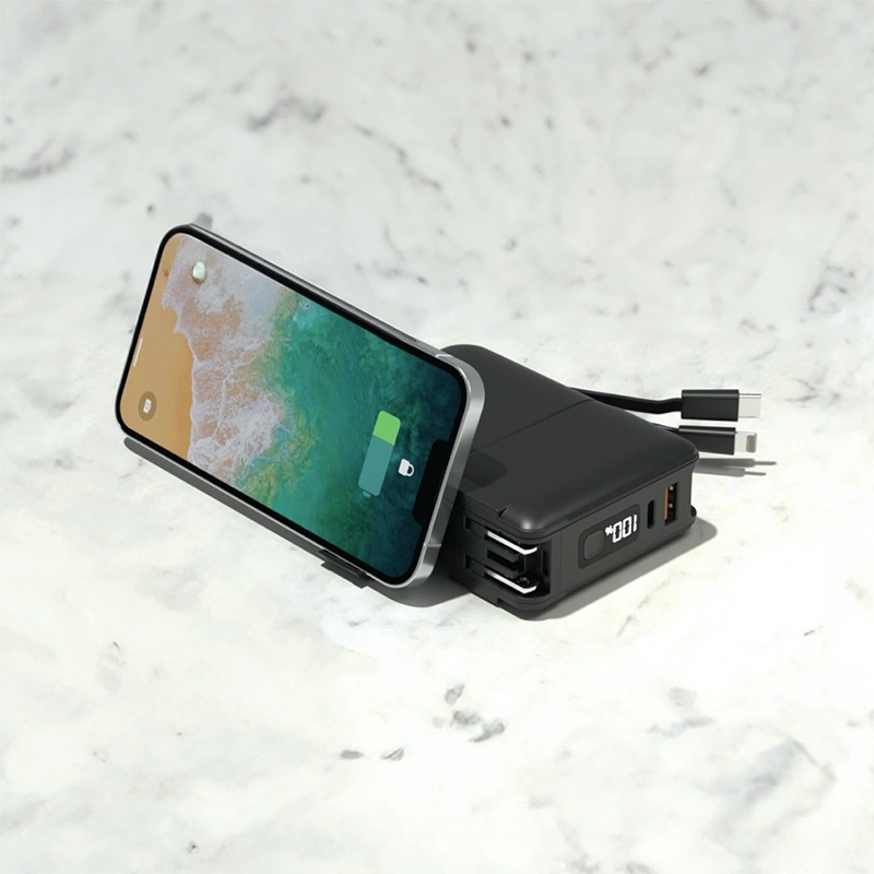 Green Lion 10000mAh Travel Powerbank Adapter | Holder PB67